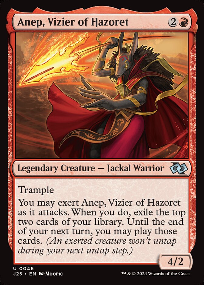 Anep, Vizier of Hazoret (46) - Foundations Jumpstart (J25)