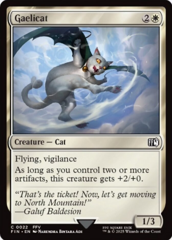 Gaelicat (22) - [Foil] Final Fantasy (FIN)