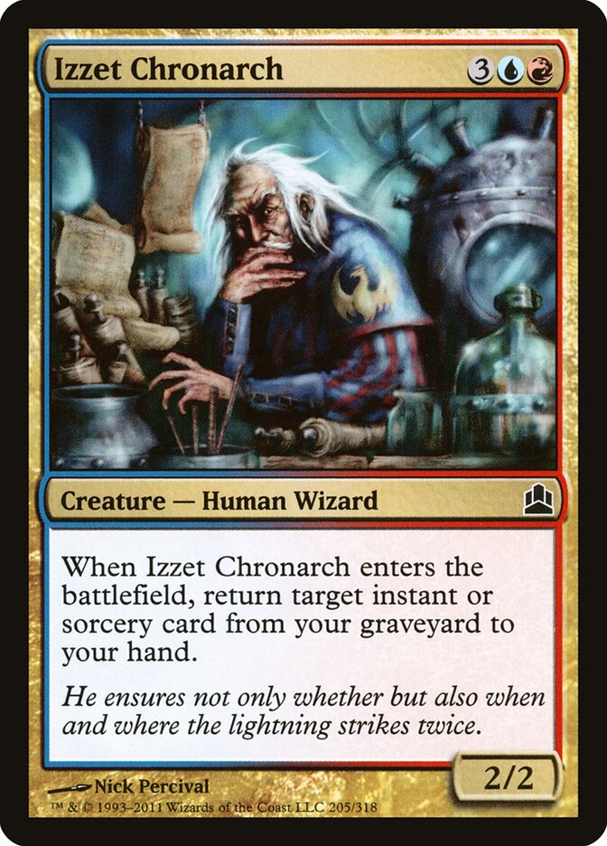 Izzet Chronarch (205) - Commander 2011 (CMD)