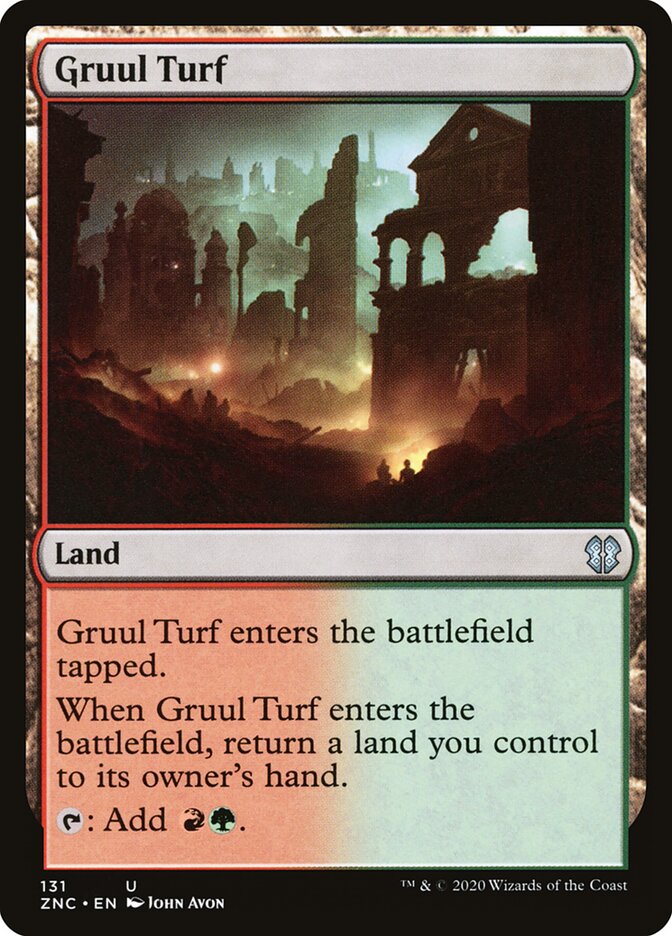 Gruul Turf (131) - Zendikar Rising Commander (ZNC)