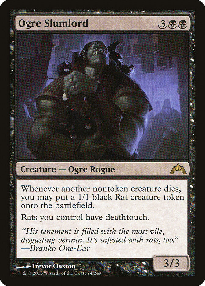Ogre Slumlord (74) - Gatecrash (GTC)