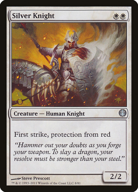 Silver Knight (8) - Duel Decks: Knights vs. Dragons (DDG)
