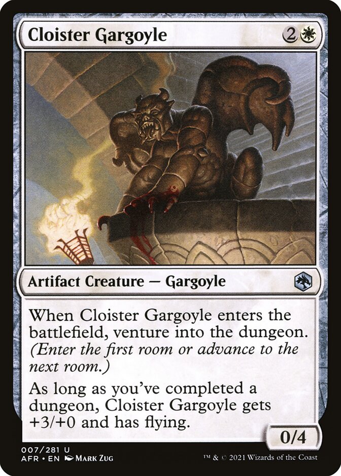 Cloister Gargoyle (7) - Adventures in the Forgotten Realms (AFR)