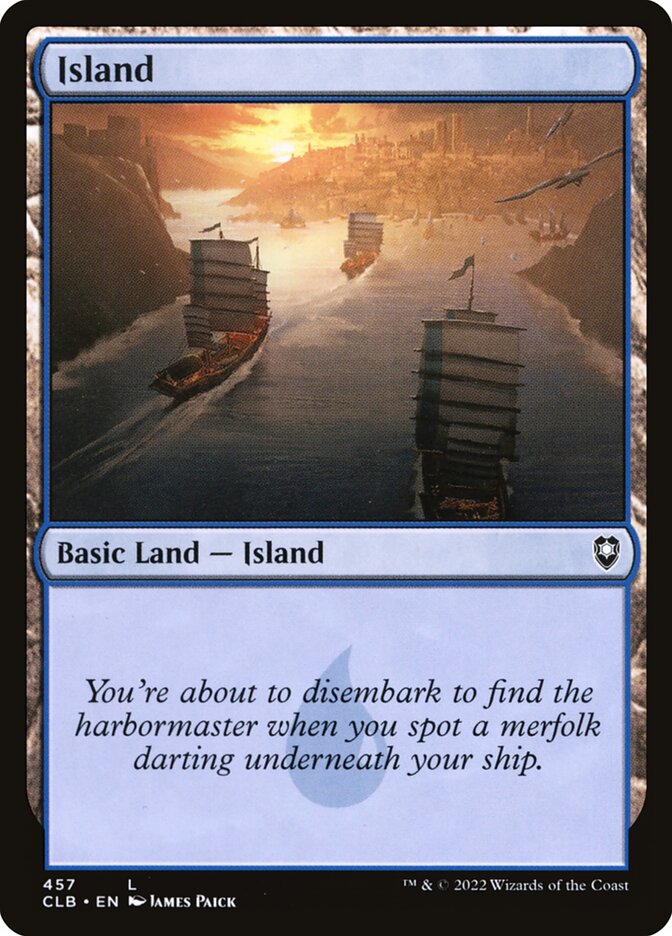 Island (457) - Commander Legends: Battle for Baldur's Gate (CLB)