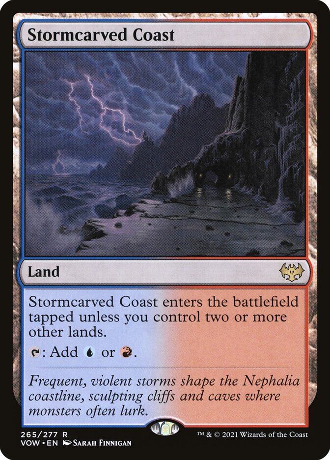 Stormcarved Coast (265) - Innistrad: Crimson Vow (VOW)