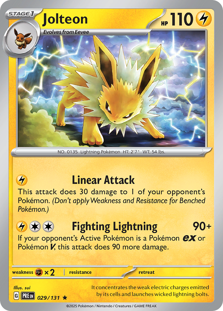 Jolteon (29/131) - [Holo Foil] Prismatic Evolutions (PRE)
