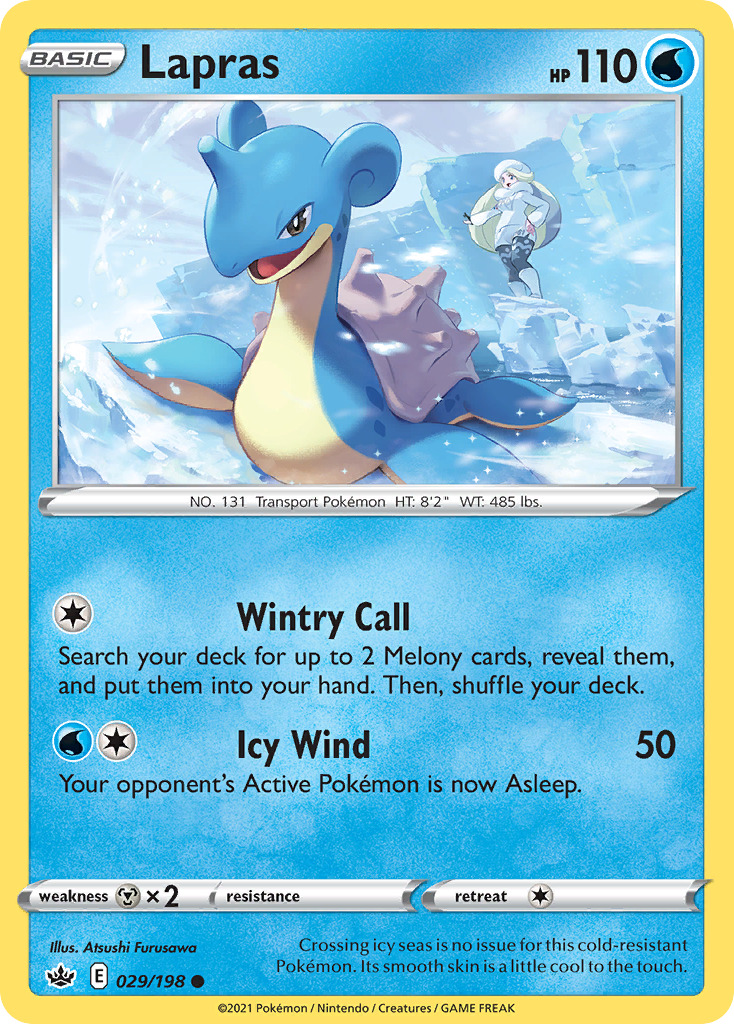 Lapras (29/198) - Chilling Reign (CRE)