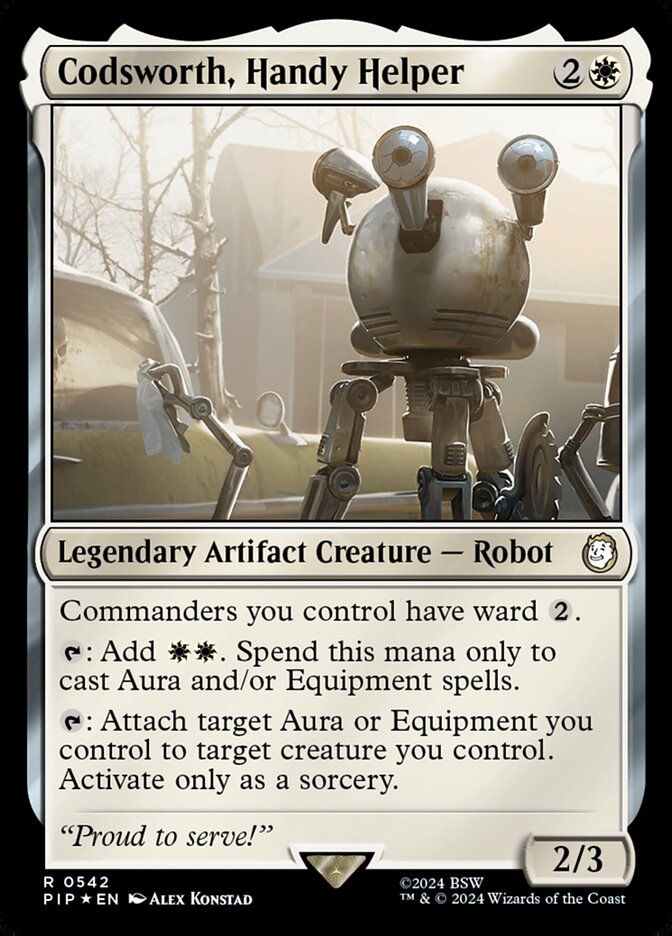 Codsworth, Handy Helper (542) - Fallout (PIP)