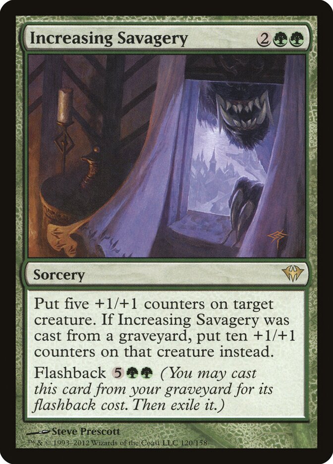 Increasing Savagery (120) - Dark Ascension (DKA)