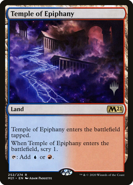 Temple of Epiphany (252p) - Core Set 2021 Promos (PM21)
