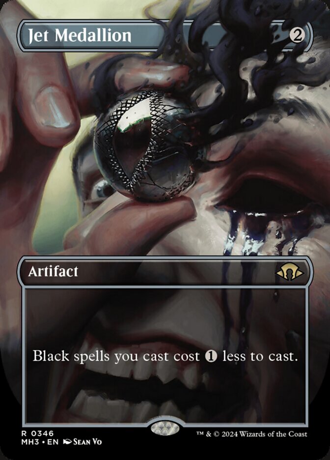 Jet Medallion - [Foil, Borderless] Modern Horizons 3 (MH3)
