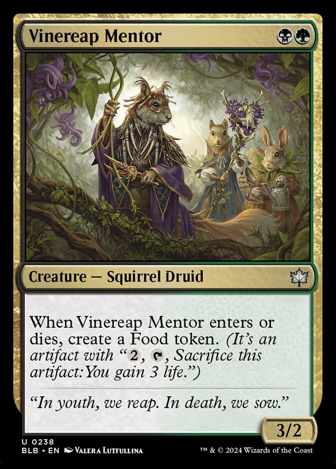 Vinereap Mentor (238) - Bloomburrow (BLB)