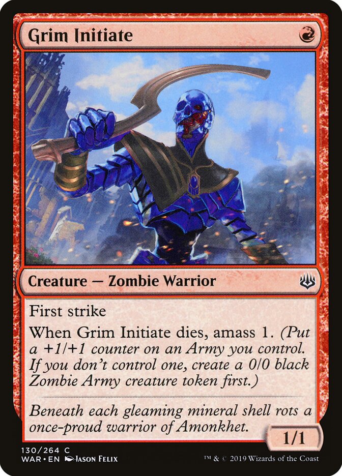 Grim Initiate (130) - War of the Spark (WAR)
