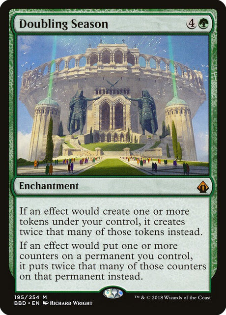 Doubling Season (195) - Battlebond (BBD)