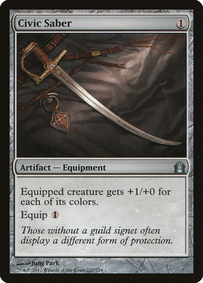 Civic Saber (227) - Return to Ravnica (RTR)