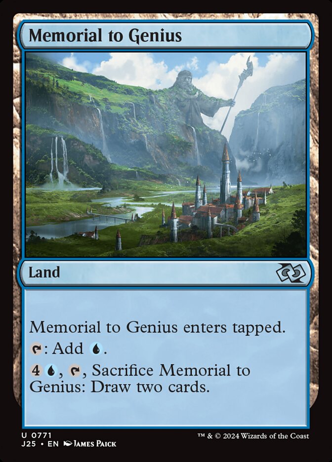 Memorial to Genius - Foundations Jumpstart (J25)