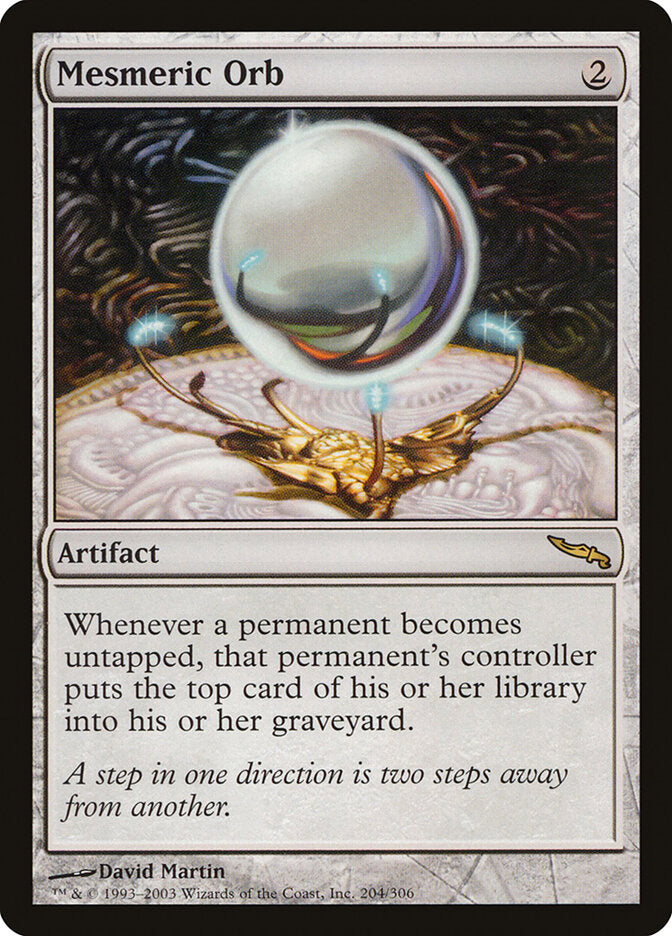 Mesmeric Orb (204) - Mirrodin (MRD)