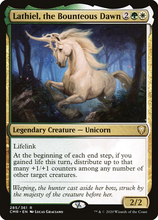 Lathiel, the Bounteous Dawn (285) - Commander Legends (CMR)