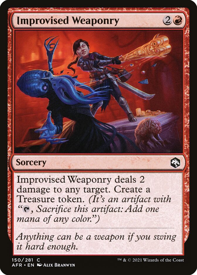 Improvised Weaponry (150) - Adventures in the Forgotten Realms (AFR)