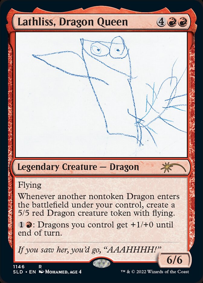 Lathliss, Dragon Queen (1146) - Secret Lair Drop (SLD)
