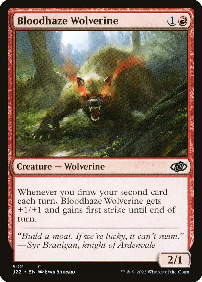 Bloodhaze Wolverine (502) - Jumpstart 2022 (J22)