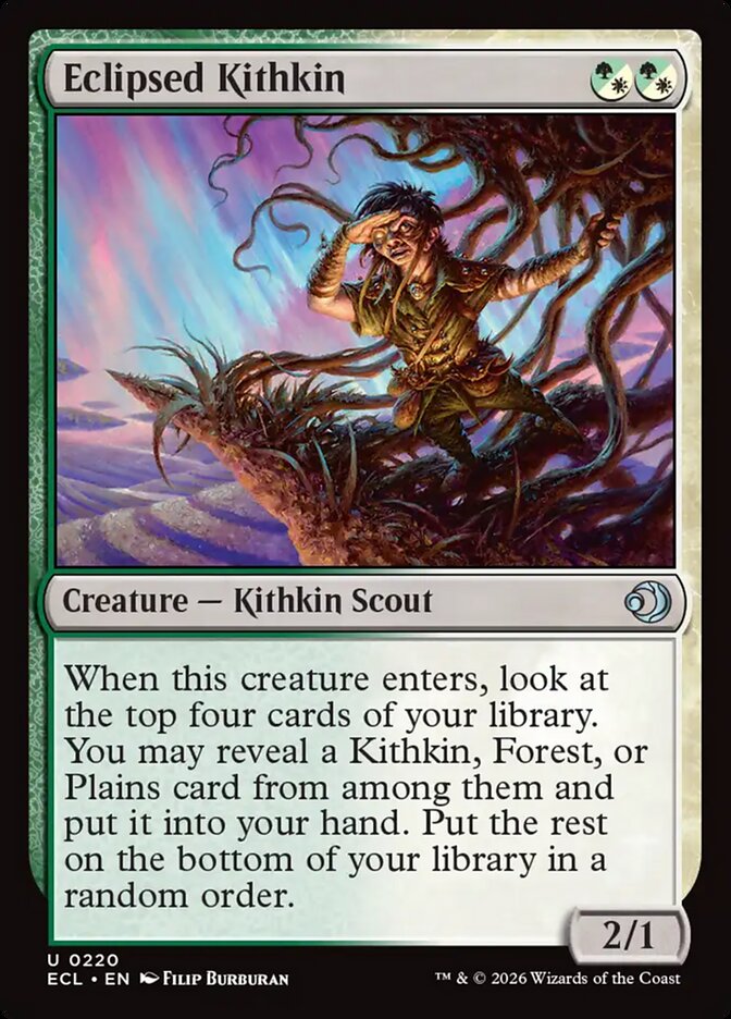 Eclipsed Kithkin (220) - Lorwyn Eclipsed (ECL)