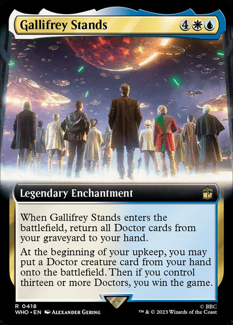 Gallifrey Stands (418) - Doctor Who (WHO)