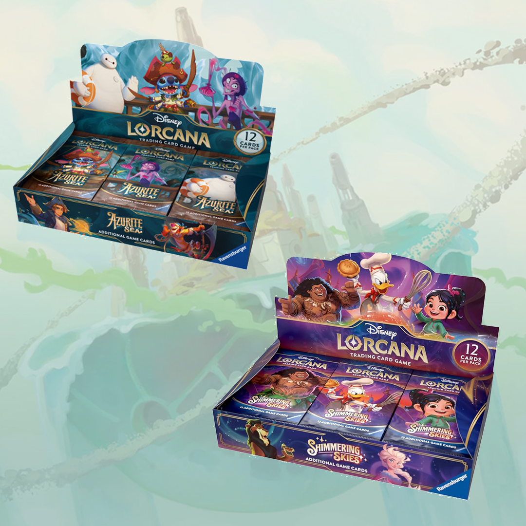 Lorcana Two Box Bundle - Azurite Sea and Shimmering Skies