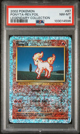 Ponyta #87 - [Reverse Holo, Graded PSA 8] Legendary Collection