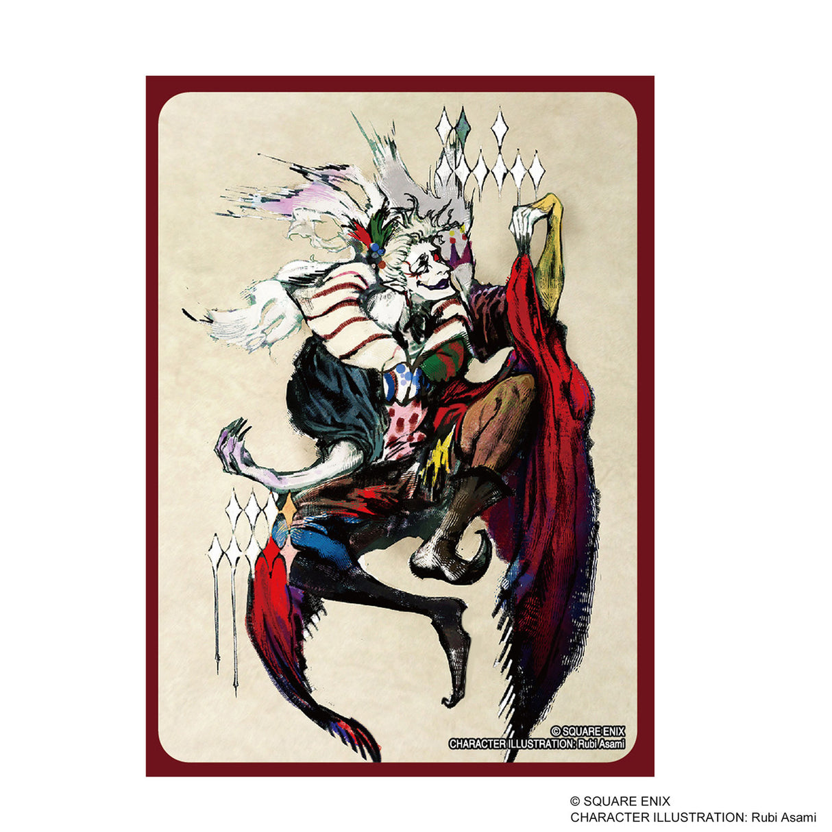 Square Enix Final Fantasy TCG: 100 Count Sleeves - KEFKA