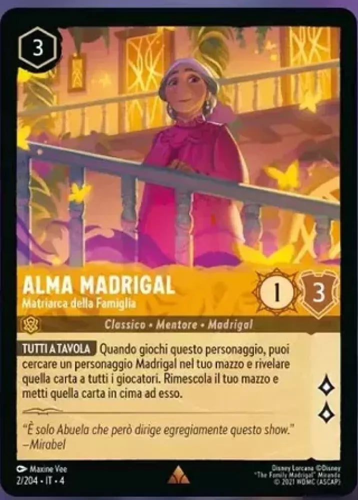 Alma Madrigal - Family Matriarch - [Foil] Ursula's Return (4)