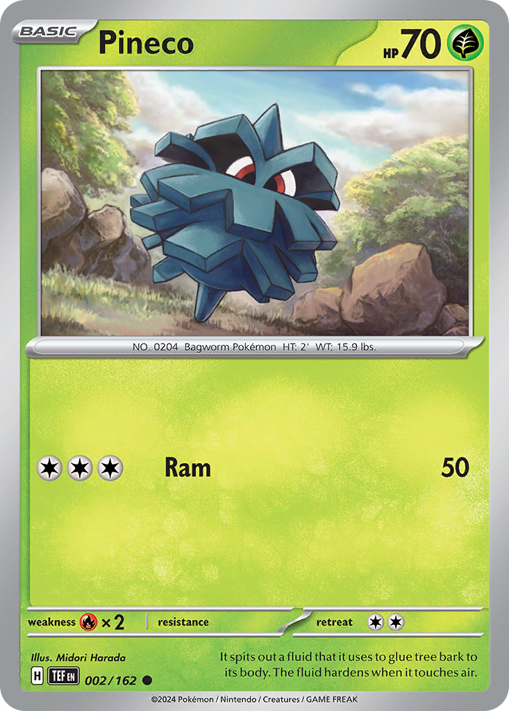 Pineco (2/162) - Temporal Forces (TEF)
