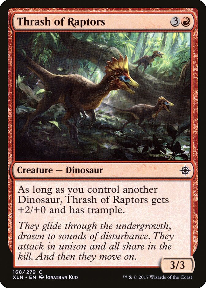 Thrash of Raptors (168) - Ixalan (XLN)