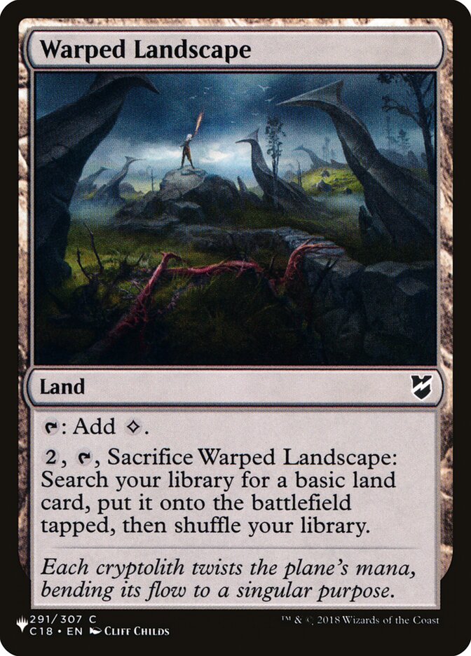 Warped Landscape (C18-291) - The List (PLST)