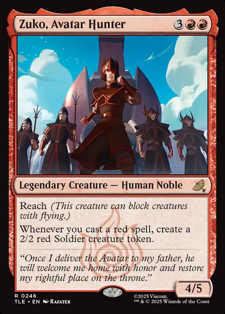 Zuko, Avatar Hunter (246) - Avatar: The Last Airbender Eternal (TLE)