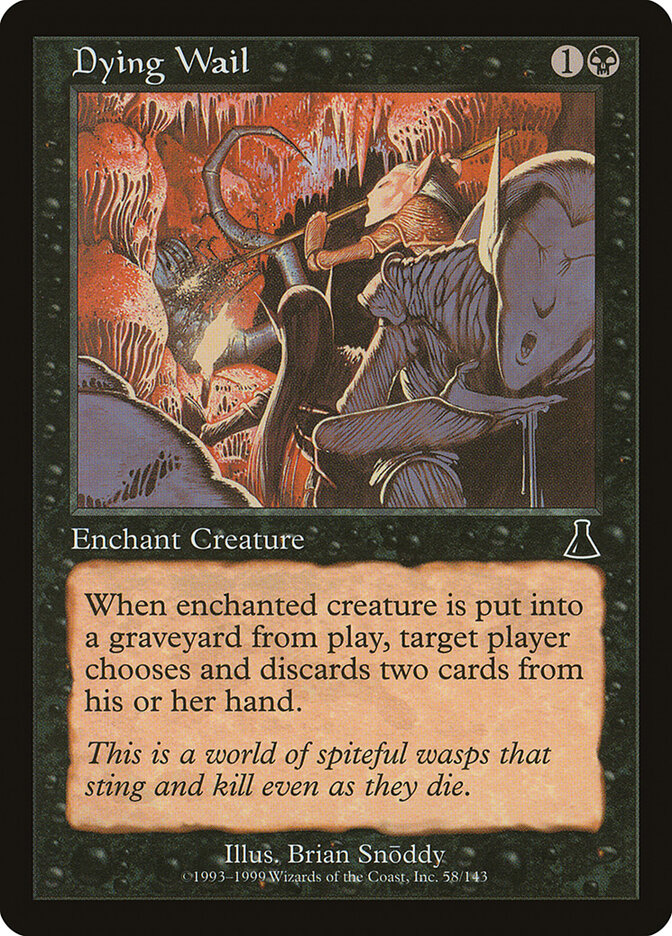 Dying Wail (58) - Urza's Destiny (UDS)