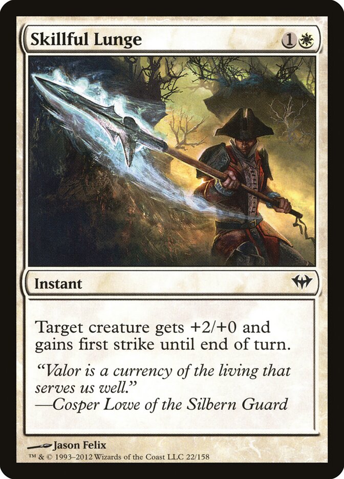 Skillful Lunge (22) - Dark Ascension (DKA)