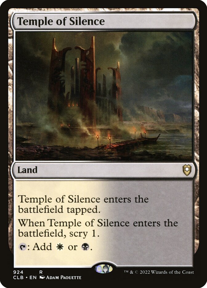 Temple of Silence (924) - Commander Legends: Battle for Baldur's Gate (CLB)