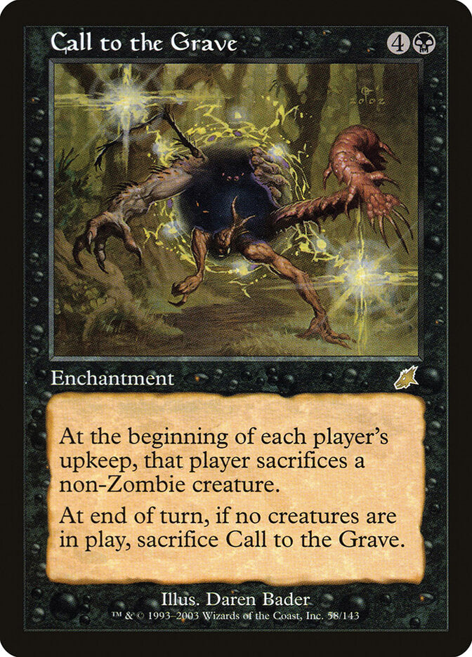 Call to the Grave (58) - Scourge (SCG)