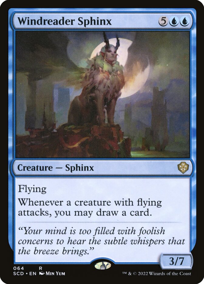 Windreader Sphinx (64) - Starter Commander Decks (SCD)