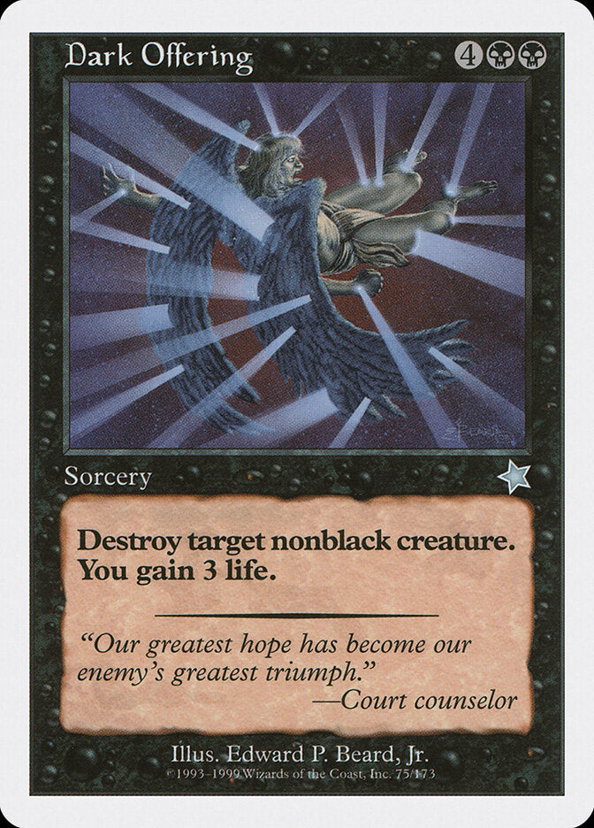 Dark Offering (75) - Starter 1999 (S99)