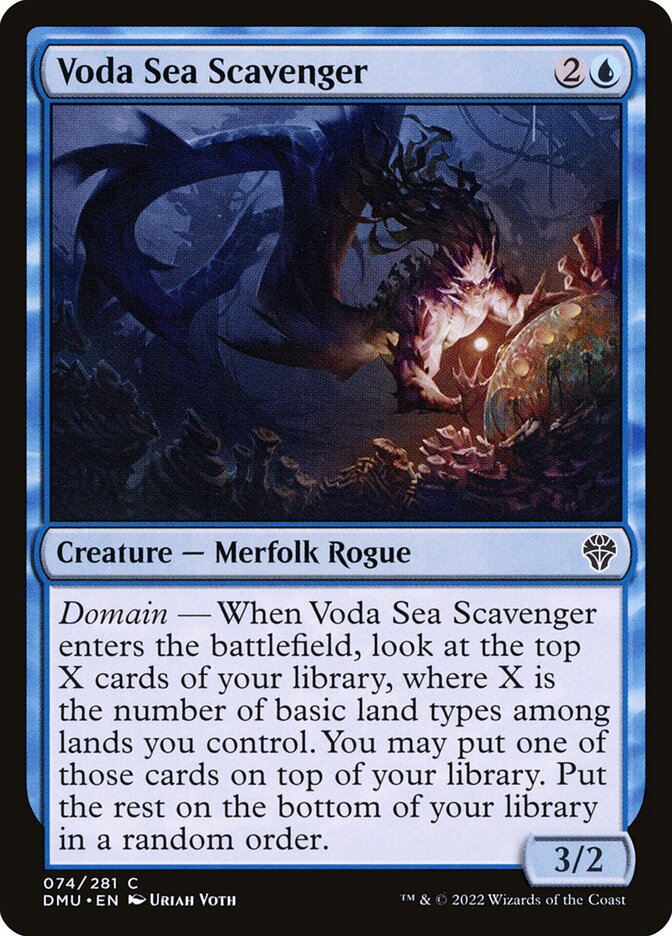 Voda Sea Scavenger (74) - Dominaria United (DMU)