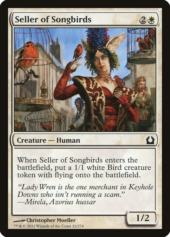 Seller of Songbirds (22) - Return to Ravnica (RTR)