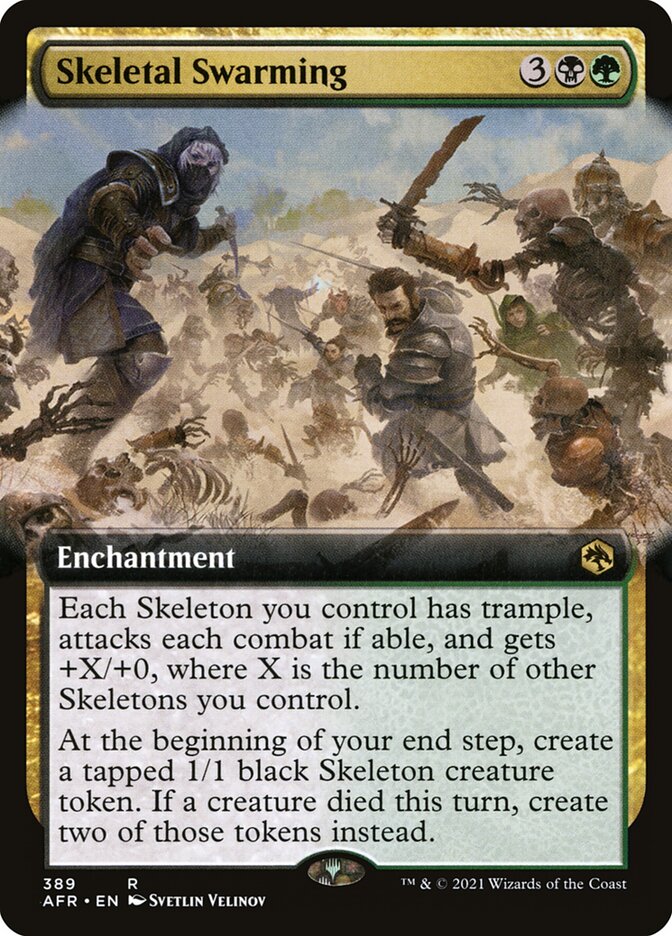 Skeletal Swarming (389) - Adventures in the Forgotten Realms (AFR)