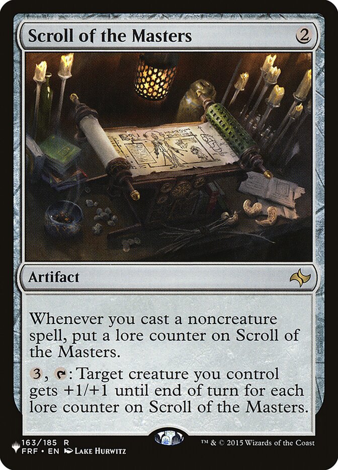 Scroll of the Masters (FRF-163) - The List (PLST)