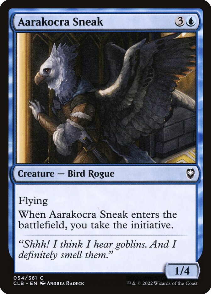 Aarakocra Sneak (54) - Commander Legends: Battle for Baldur's Gate (CLB)