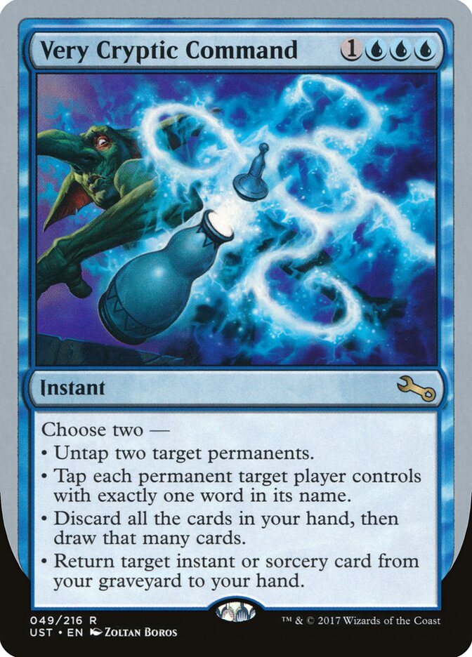 Very Cryptic Command (49b) - Unstable (UST)