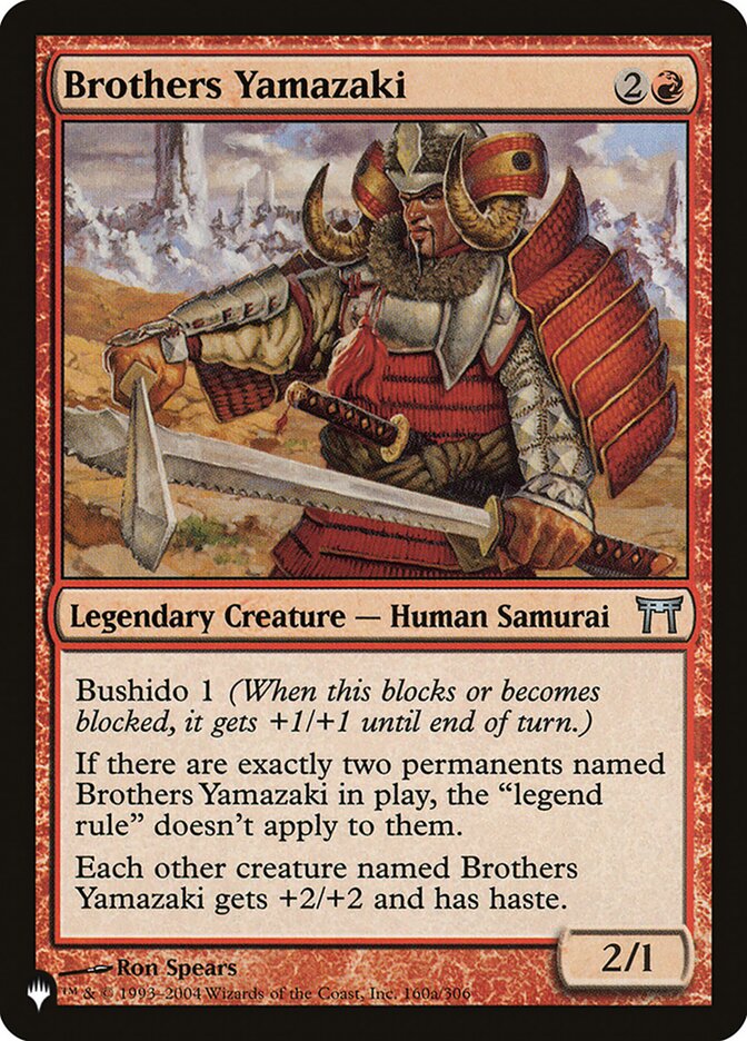 Brothers Yamazaki (CHK-160) - The List (PLST)