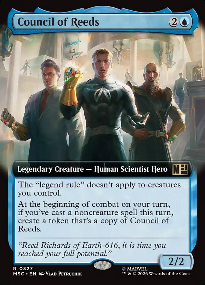 Council of Reeds (327) - Marvel Super Heroes Commander (MSC)