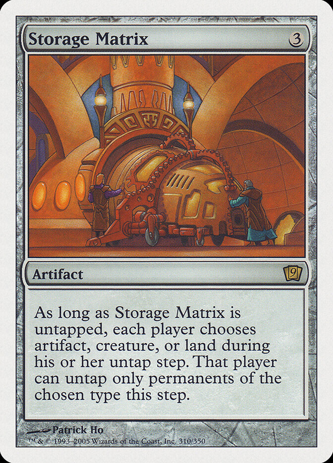 Storage Matrix (310) - Ninth Edition (9ED)